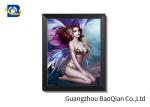 Cartoon Sexy Pretty Girl Photo For Home Wall Decor , 3d Flipped Changing
