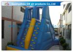 Tropical Swiming Pool Huge Inflatable Water Slides For Rent In Hot Summer Games