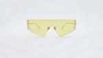 Creative Fashion Oversized Sunglasses Rimless One Piece Style Shades Women