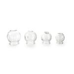 Chinese Anti Aging 5Pcs Glass Vacuum Cupping Set For Face And Body
