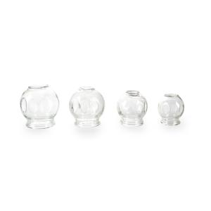 China Chinese Anti Aging 5Pcs Glass Vacuum Cupping Set For Face And Body factory