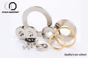 China Materials Mixed Axial Magnetized Permanent Neodymium Magnet factory