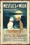 Vintage Metal Sign for Indoor and Outdoor with Weatherproof and Lightweight