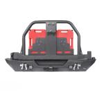Jeep Wrangler JK Rear Off Road Bumpers 100*50*30cm Carbon Black