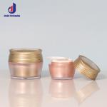 Sealing Type Empty Lotion Bottle MS Square Plastic Jar For Acrylic Cosmetic