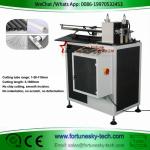 Automatic computerized circular cutting machine PVC plastic tube free chip