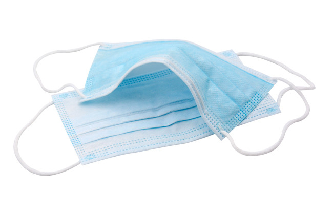 Non Woven Blue Disposable KN95 Mask 3 Ply Earloop Non Sterile Medical Type