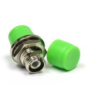 China Single D Type Fiber Optic Adapter FC APC / UPC Green / Red Color 1000 Cycles factory
