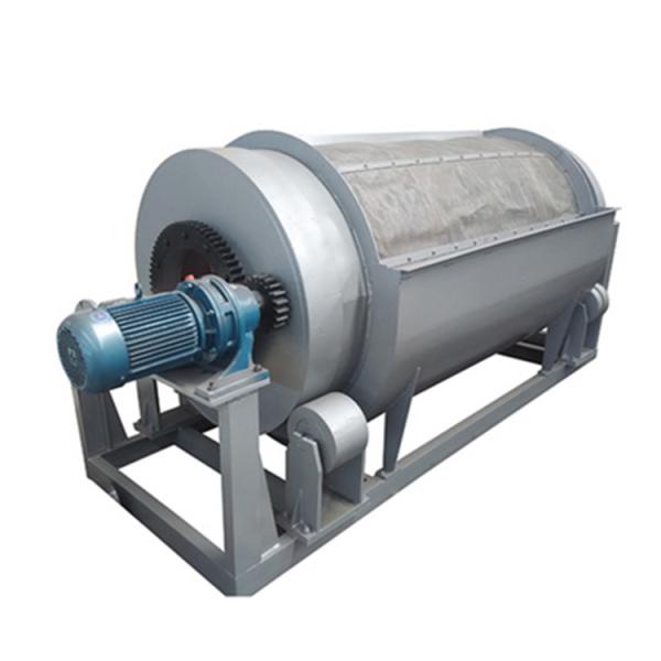 Food Beverage Wastewater Treatment with Rotary Drum Type Screen Filter 80-150cbm/hour