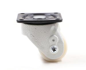 China Stem Brake 76mm Polyurethane Swivel Casters 670kg For Experimental Equipment factory