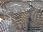 Stainless Steel Round Hole Perforated Cylinder Used for Filtration Industry
