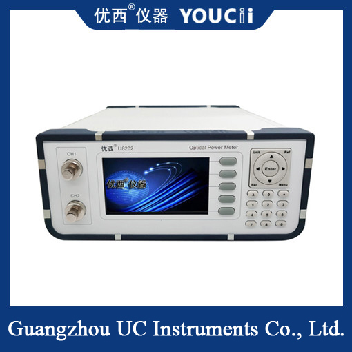 China Dual Channel Fiber Optical Power Meter +10 ~ -65dBm  100 ~ 240V factory