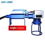 Long Lifetime Handheld Fiber Laser Marking Machine for Tyre Engraving 20W CE