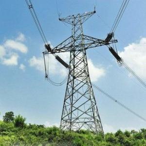 China Weldable 110 Kv Transmission Line Towers , 13M Once Forming High Voltage Electricity Power Tower factory