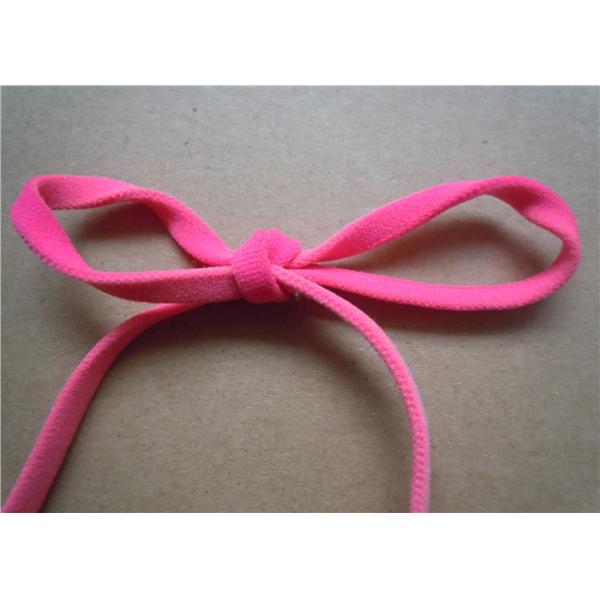 China Rose Red Elastic Webbing Straps Jacquard Garment Accessories factory