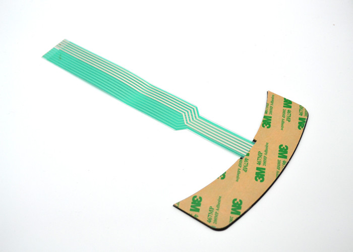 Tactile Flat Metal Dome Membrane Switch , Membrane Type Keyboard ROHS ISO