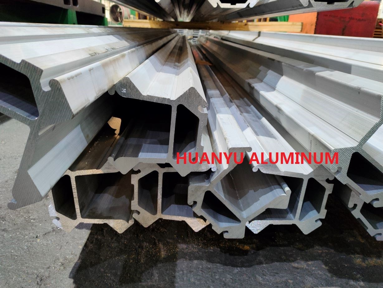 Mining Industry Usage Aluminium Extruded Profiles TF500 Feed Beam 7.25 Meters