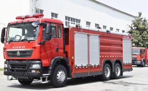 China Sinotruk HOWO Water Foam Tank Fire Truck Low Price Specialized China Manufacturer factory