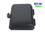 24 Core Outdoor Fiber Optic Distribution Box ABS PC Wall Hanging Pole Installati