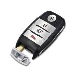 6 Buttons Durable KIA Aftermarket Car Key With 433MHz Frequency