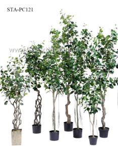 China Ideal Tropical Artificial Banyan Tree Small Leaves Special Design Eco Friendly factory