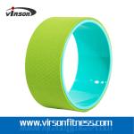 Ningbo virson wholesales pvc yoga wheel yoga sports accesspries wheel fitnees