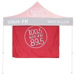 Commercial Trade Show Canopy Tent 10x10 600D Oxford Fabric With Back Walls