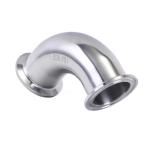 WZ Sanitary Stainless Steel 304 316 90 Degree Pipe Elbow with Cylindrical Head