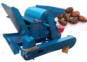 China Castor Seed Automatic Cashew Peeling Machine Ricinus Communis High Shelling Rate factory