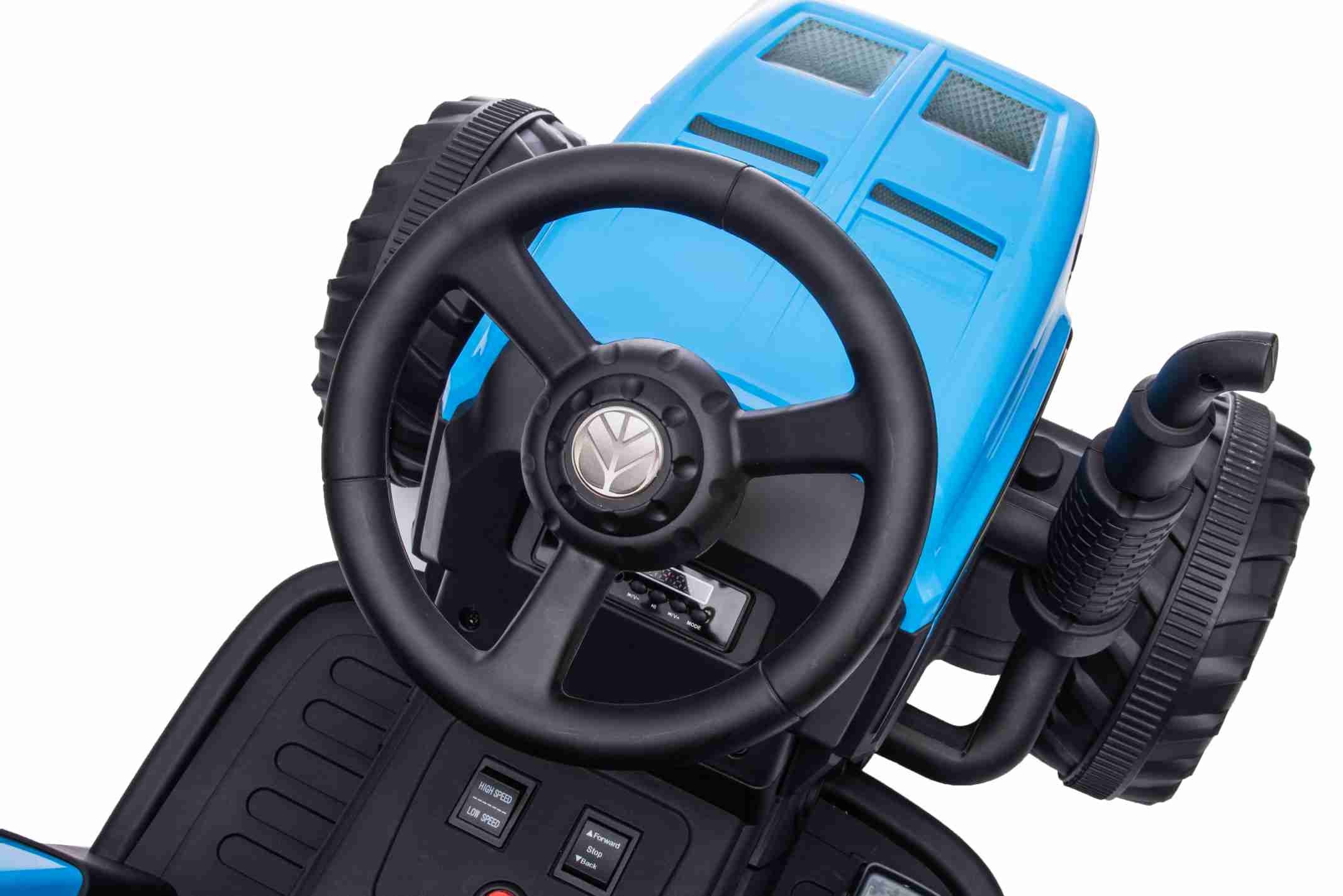 A pedal-powered ride on tractor and trailer for children of 3+ years | Adjustable for bigger kids | Easy Assembly