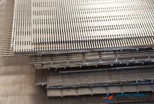 China SS304 &amp; SS316 Series, Flat Wedge Wire Screen, 0.05mm-10mm Slot Hole factory