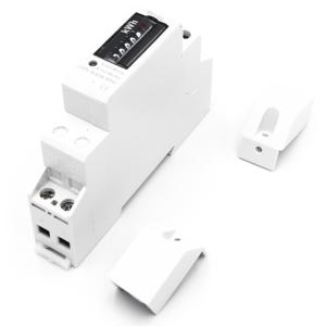 China Hot selling Single phase 32A 1P DIN Rail Digital Power Energy meter/kWh meter factory