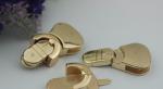 Wholesale Zinc Alloy Gunmetal Color Purse Lock Closure Twist Turn Clutch Locks
