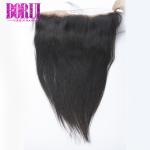 Peruvian Straight Human Hair Lace Frontal Closure 13*4 150% Destiny 10A