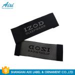 Silk Screen Care Woven Clothing Labels , Washable Apparel Labels For Garment