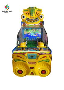 China Push Coins Whirlwind Flying Man Water Shooting Game Machine factory