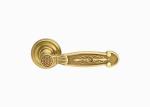 Brass Entrance Classic Door Handles And Keys 137mm 60mm OEM Support