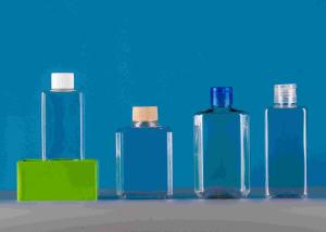 China 130ml Pet Plastic Bottle Cosmetic Custom Color With Flip Top Cap factory