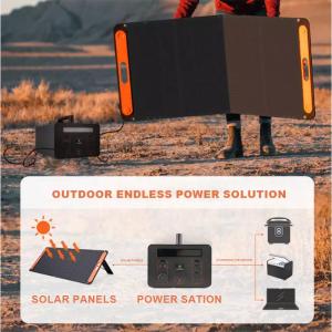China Custom Type C Power Station Solar Generator 300w 144000mAh With DC USB factory