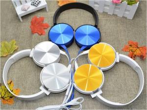 China Foldable No Brand Cheap Bulk Headphones Wired Headphone Portable On-ear Headset 3.5mm Jack Headphones For Promotion Gift factory