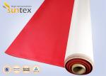 Heatproof Fabric PU Coated Fiberglass Fabric M0 Welding Fire Blanket 0.41mm 460g