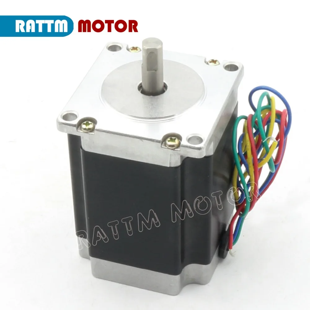 8mm Single Daul Shaft Nema23 Stepper Motor 76mm 3A 23HS8430 For CNC Router