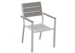 Anti Fading Poly Wood Armrest Restaurant Tables And Chairs