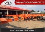 FUWA / BPW Axle Chassis Container Trailer 20ft 40ft Dimension 35 Tons Load