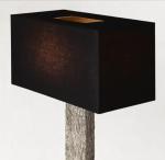 OEM Fabic Shade Dimmable Brass Standing Floor Lamp AC 85-265V