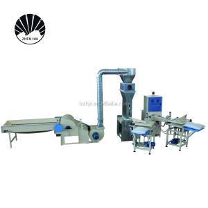 China Pet Pad Staple Ball Polyester Fiber Filling Machine factory