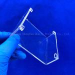Customized Transparent Square Quartz Glass Petri Dish Laboratory Glassware With