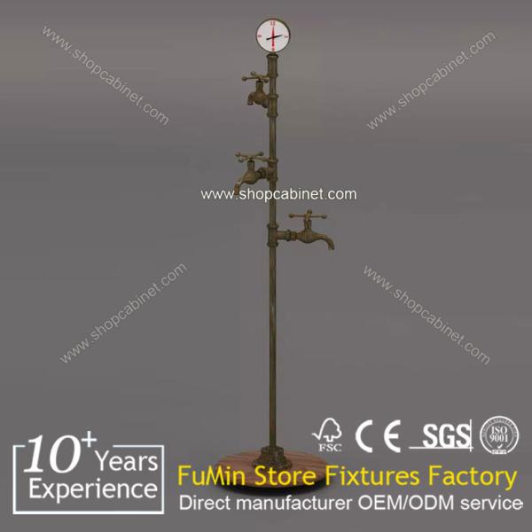 customized freestanding wooden display unit/ shoe shelf/clothes
