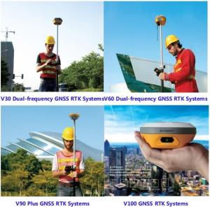 China Dual FREQUENCY GNSS RTK V90 PLUS GPS RTK factory