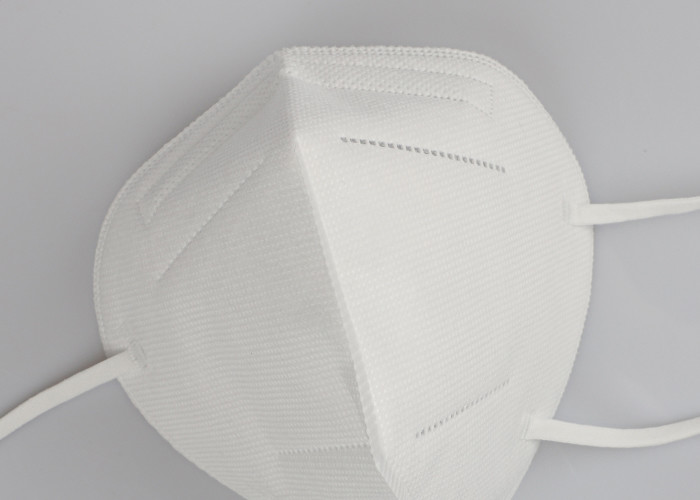 4 Layers Folding FFP2 Mask Against Dust Elastic Ear Loops No Pressure To Ears